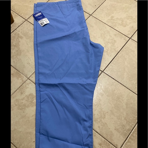 Landau Scrubs Pants Extra Large Blue - Picture 2 of 3